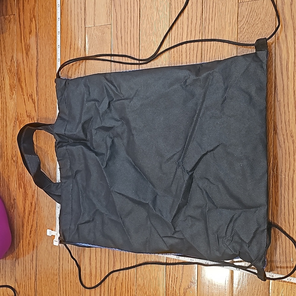 Dual Purpose, Reusable Bag/Drawstring Backpack - image 2